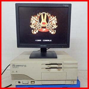 ◇NEC PC-9801FS/U2 本体のみ レトロPC PC98 日本電気 ジャンク【40