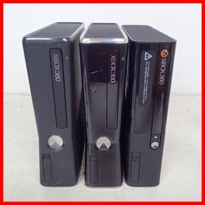 XBOX360 S/E 本体のみ Model 1439/1538 HDD欠品 まとめて3台セット Microsoft マイクロソフト ジャンク【20