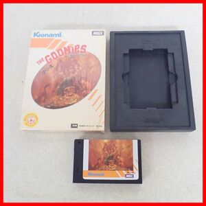 ◇動作保証品 MSX ROM THE GOONIES グーニーズ KONAMI コナミ 箱付【10