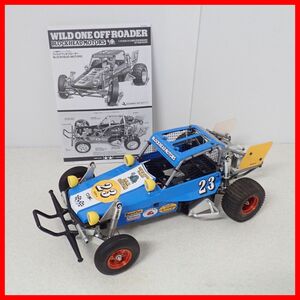 ☆タミヤ 1/10 ワイルドワンオフローダー 電動RC メカ未搭載 ラジコン TAMIYA WILD ONE OFF ROADER 動作未確認 現状品【20