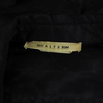 アリクス ALYX BUTTON UP W BUCKLE バックル シャツ 半袖 46 ブラック 黒 AAMSH0025 メンズ_画像6