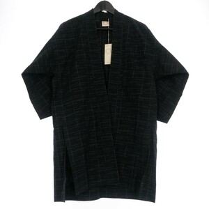 ヤンヤンヴァンエシェ JAN JAN VAN ESSCHE 22SS KIMONO#10 羽織 ジャケット XS ブラック 黒 メンズ