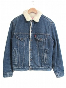 リーバイス Levi's 80s 70608-0216 デニムジャケット ジージャン 裏ボア USA製 36R メンズ