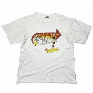 90's Stanley Desantis スタンリーデサンティス Beavis & Butt-Head t shirt Tシャツ 白 ホワイト サイズL メンズ