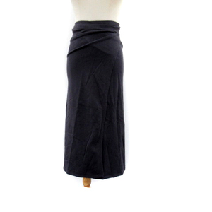 a-ruene-enRNA-Nni trap skirt tight skirt long height maxi height plain M charcoal gray /SY17 lady's 