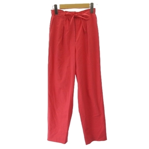  Ballsey BALLSEY Tomorrowland close year of model Easy pants slacks linen. rubber waist stretch have pink 32 approximately S