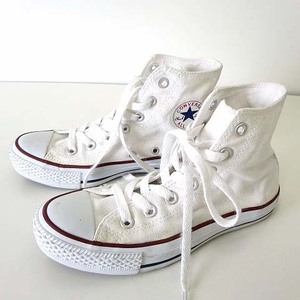 コンバース CONVERSE オールスター ALL STAR HI スニーカー シューズ キャンバス 23.0cm 白 ホワイト くつ 靴 レディース