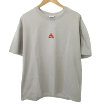 ナイキエーシージー NIKE ACG SS TEE LBR LUNGS LT IRON ORE Tシャツ カットソー 半袖 XL グレー系 ■U30 メンズ_画像1