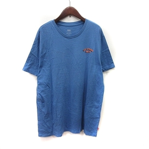 リーバイス Levi's Tシャツ カットソー 半袖 XL 紺 ネイビー /YI メンズ