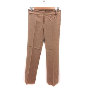  Untitled UNTITLED slacks pants wool long 0 beige /MS #MO lady's 