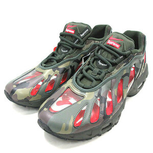 未使用品 シュプリーム SUPREME ★AA☆ NIKE AIR MAX 96 DARK ARMY CAMO CV7652-300 US10.5 28.5cm ナイキ エアマックス 96 ダークアーミー