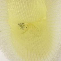 シュプリーム SUPREME ルーズゲージ ビーニー ニット キャップ ボックスロゴ 国内正規 白 オフホワイト 帽子 メンズ_画像4