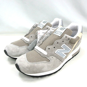 未使用品 ニューバランス NEW BALANCE U996GR スニーカー 靴 グレー US 8 1/2 26.5cm メンズ