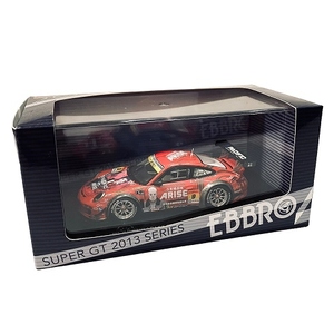 未使用品 エブロ EBBRO ミニカー 1/43 ポルシェ NAC 攻殻機動隊 ARISE DR PORSCHE SUPER GT300 2013製 赤 レッド その他