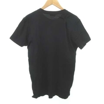 ディーゼル DIESEL 美品 Tシャツ 半袖 ロゴ プリント コットン 16Y 170/180 黒 ブラック ■GY09 キッズ_画像2