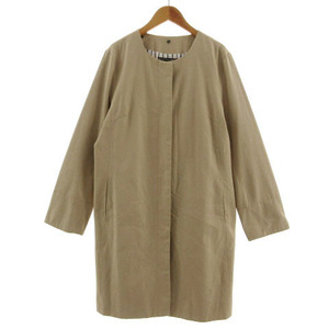  HusHush HusHusH coat no color cotton . beige S lady's 