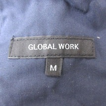 グローバルワーク GLOBAL WORK テーパードパンツ ロング M 濃紺 ネイビー /MS メンズ_画像5