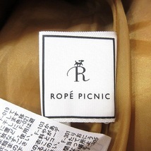 ロペピクニック ROPE Picnic フレアスカート ミモレ ロング 38 黄色 イエロー /MN レディース_画像5