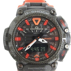 カシオジーショック グラビティマスター 腕時計 ウォッチ アナデジ クォーツ Bluetooth GR-B200-1A9JF 文字盤 黒 オレンジ ■SM1 メンズ