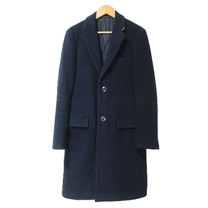  Tomorrowland TOMORROWLAND Chesterfield coat wool small size 44 XS corresponding navy blue navy IBO45 X men's 