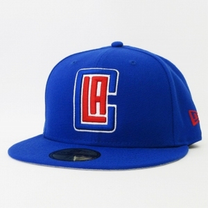 ニューエラ NEW ERA 59FIFTY NBA ロサンゼルス・クリッパーズ キャップ 青 ブルー 7 1/8 56.8cm 帽子 メンズ