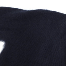フレームワーク Framework カーディガン ニット シャギー もこもこ ロング丈 長袖 羽織り ウール混 ネイビー 紺 レディース_画像3