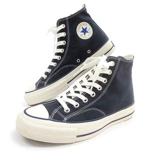 コンバース CONVERSE アディクト 1sd145 ALL STAR チャックテイラー ハイカット スニーカー キャンバス 27.5cm 紺 ネイビー ■U90 メンズ