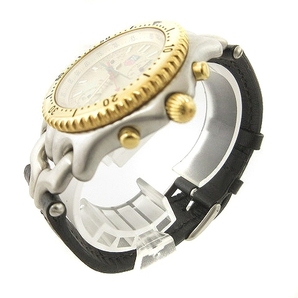 タグホイヤー セル クロノグラフ プロフェッショナル200 腕時計 ウォッチ クオーツ アナログ デイト CG1121-0 ゴールドカラー ■SM1の画像2