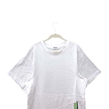 パーソンズ PERSON'S Tシャツ カットソー プリント 半袖 L 白 ホワイト /YK メンズ_画像2