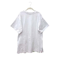 パーソンズ PERSON'S Tシャツ カットソー プリント 半袖 L 白 ホワイト /YK メンズ_画像4