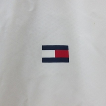 トミーヒルフィガー TOMMY HILFIGER パーカー ナイロン トリコカラー 裏メッシュ ジップアップ M 白 赤 紺 ■GY09 X ☆AA★ メンズ_画像6