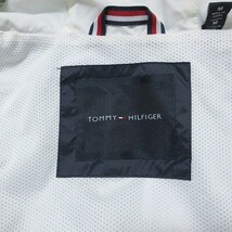 トミーヒルフィガー TOMMY HILFIGER パーカー ナイロン トリコカラー 裏メッシュ ジップアップ M 白 赤 紺 ■GY09 X ☆AA★ メンズ_画像9