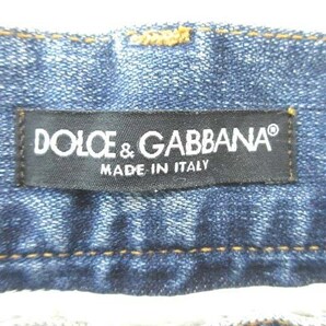 ドルチェ&ガッバーナ ドルガバ DOLCE&GABBANA 美品 デニム ジーンズ パンツ 46 約Mサイズ 青 ブルー ■GY09 メンズの画像5