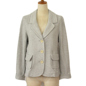  Junko Shimada part 2 JUNKO SHIMADA part2 jacket tailored cotton 11 gray lady's 