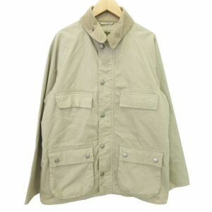 バブアー Barbour OVERDYED BEDALE SL ジャケット ブルゾン M ベージュ ■U90 メンズ