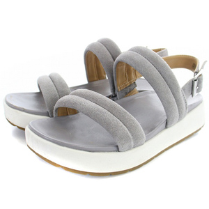  UGG Australia UGG australia Lynnden suede sandals strap 24cm gray 1111071 /SR41 lady's 