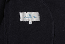 Viaggio Blu ビアッジョブルー ウール ショールカラー オープン コート 1 NAVY ネイビー 2604-55248 /◆☆ レディース_画像3