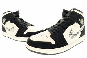 ナイキ NIKE AIR JORDAN 1 MID SE EQUALITY 2019 28.5cm 852542-010 エア ジョーダン I ミッド イクオリティ 【ブランド古着ベクトル】2312