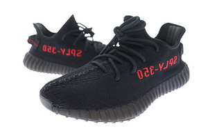 アディダス adidas YEEZY BOOST 350 V2 2020 CORE BLACK イージーブースト 350 V2 コア ブラック スニーカー CP9652 26.5 黒 ブラック ☆AA