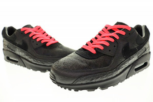 ナイキ NIKE AIR MAX 90 QS INFRARED BLEND 2020 28.5cm CZ5588-002 エア マックス インフラレッド ブレンド ブラック 231211