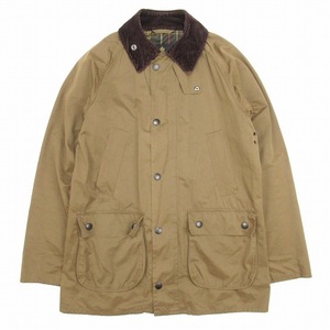 美品 16ss バブアー Barbour BEDALE ビデイルジャケット ピーチスキン ノンオイル オーバーサイズ リラックスフィット ブルゾン 36