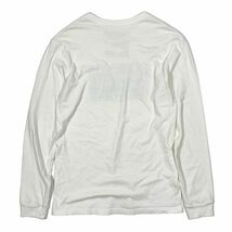 パタゴニア Patagonia ヴィンテージロゴプリント Tシャツ トップス ロングスリーブ 白 ホワイト サイズS メンズ ☆AA★_画像3