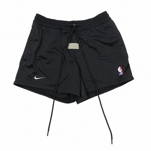 美品 20AW ナイキ NIKE × エフオージー フィアオブゴッド FOG FEAR OF GOD BASKETBALLS SHORT バスケットボールショートパンツ S 黒 CU469