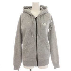  Adidas Originals adidas originals Parker тренировочный обратная сторона ворсистый Zip выше XS серый 