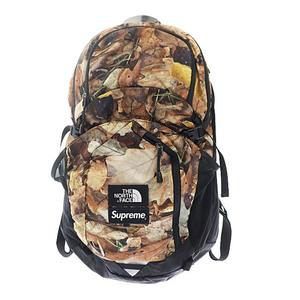 シュプリーム SUPREME ×THE NORTH FACE ノースフェイス 16AW Pocono Backpack Leaves ポコノ バックパック リュック リーブス 枯葉 NF00CL