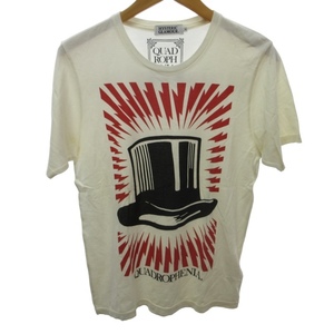 ヒステリックグラマー HYSTERIC GLAMOUR QUADROPHENIA Tシャツ カットソー 半袖 白 ホワイト M 1201 STK メンズ