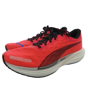 未使用品 プーマ PUMA タグ付き 376807-14 ディヴィエイト ニトロ 2 スニーカー シューズ 赤 レッド US 10.5 28.5cm 1201 メンズ