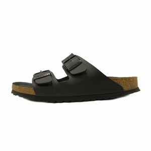 美品 ビルケンシュトック BIRKENSTOCK アリゾナ ビルコフロー スポーツ サンダル シューズ 靴 27cm 黒 ブラック メンズ※