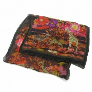 Salvatore Ferragamo Salvatore Ferragamo Scarf Flower Total Pattern MultiColor ☆ aa ★ 1204 дамы