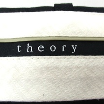 セオリー theory ストレート パンツ センタープレス ウール X0 ブラック 黒 /KT19 レディース_画像3